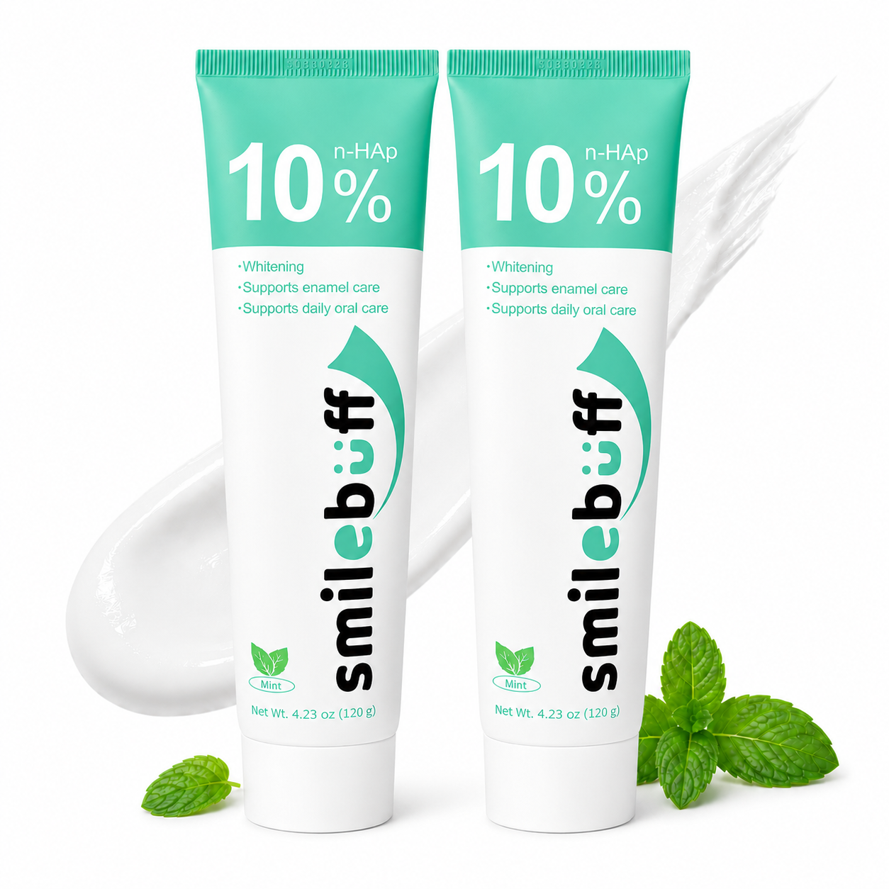 MINT NANO-HYDROXYAPATITE TOOTHPASTE, 2 Pack